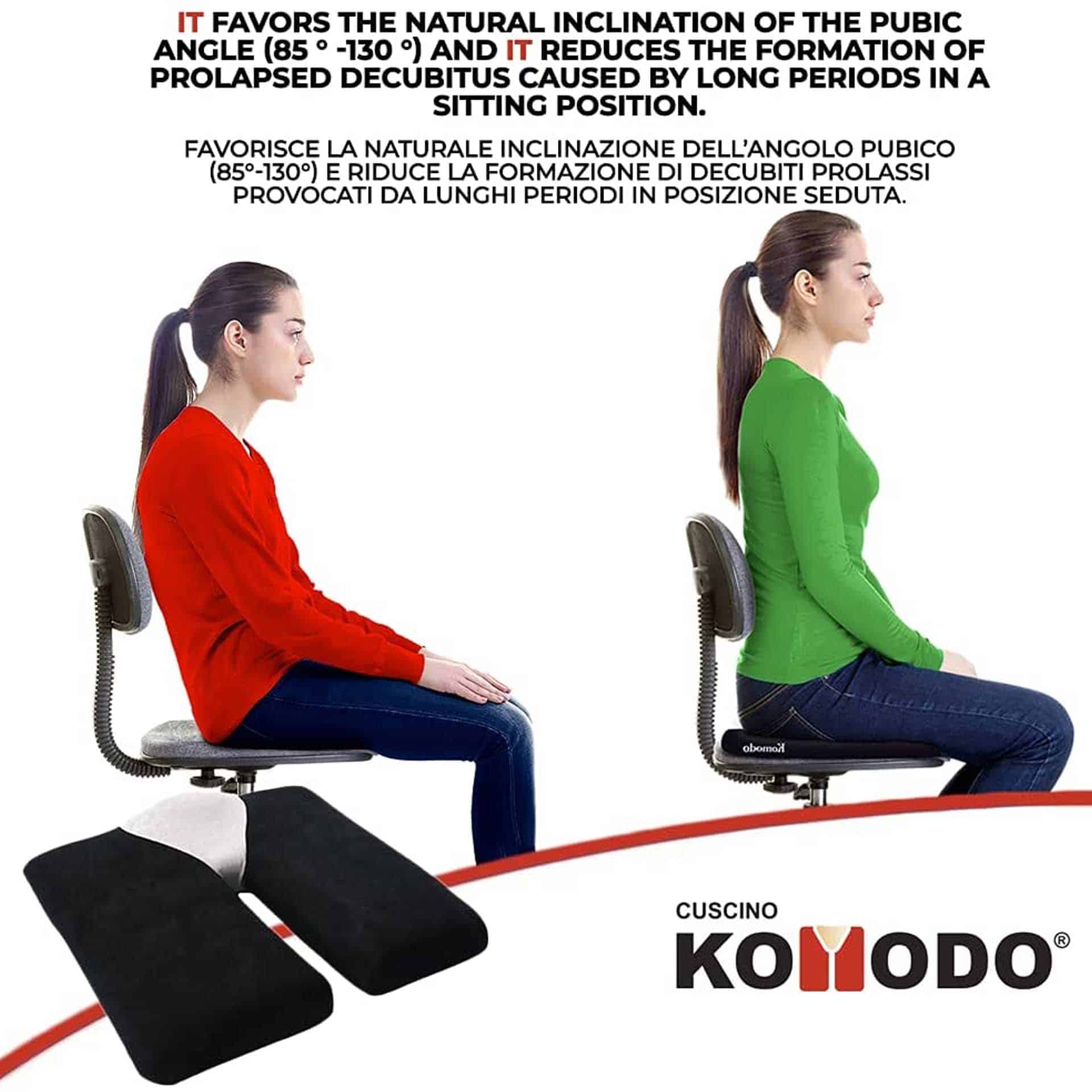 Komodo / Cuscino ergonomico sedia - € 95,00 cad. - My Benefit